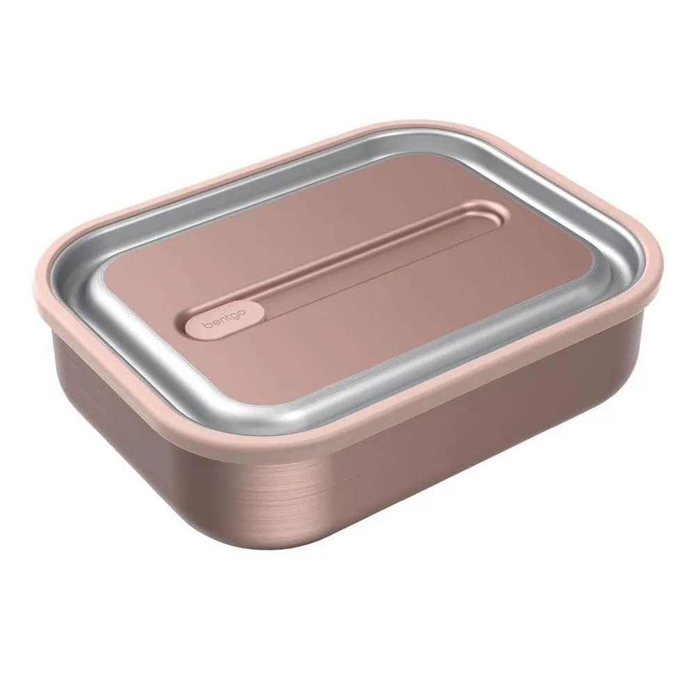 1.2L Stainless Steel Lunch Box Rose Gold