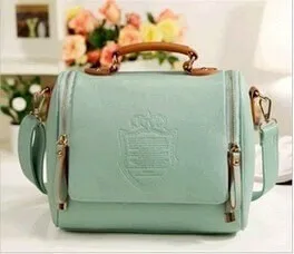 2020 women's vintage retro style leather handbag shoulder bag messenger bag