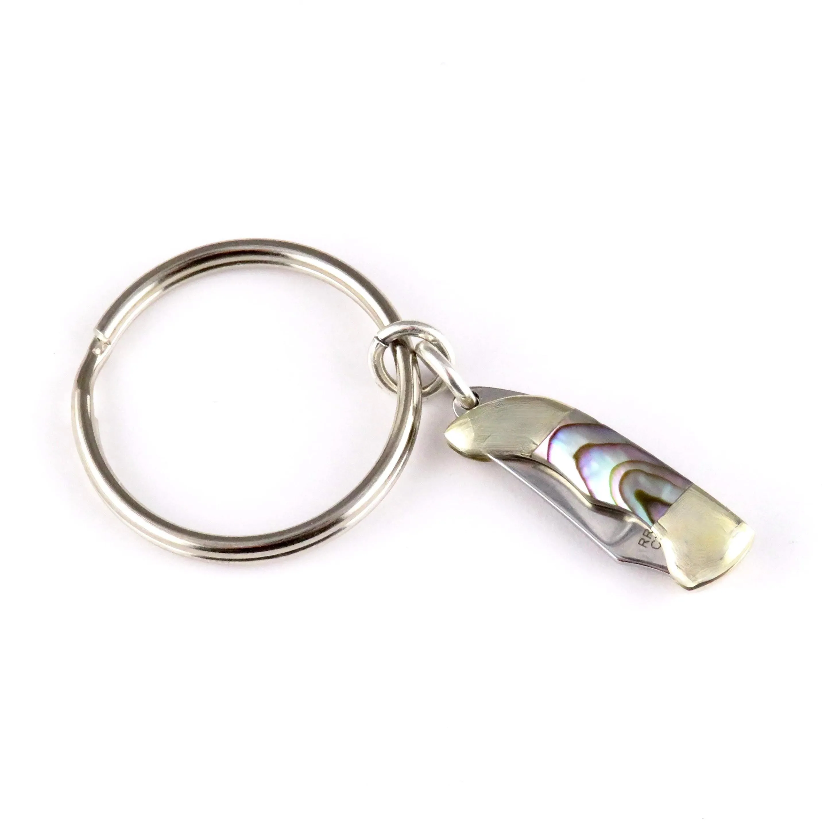 Abalone Mini Knife Keyring - MD