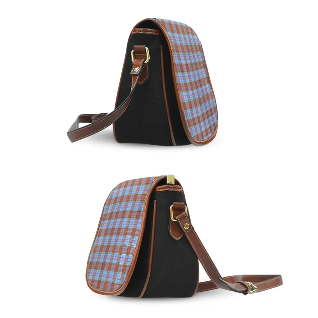 Anderson Modern Tartan Saddle Bag