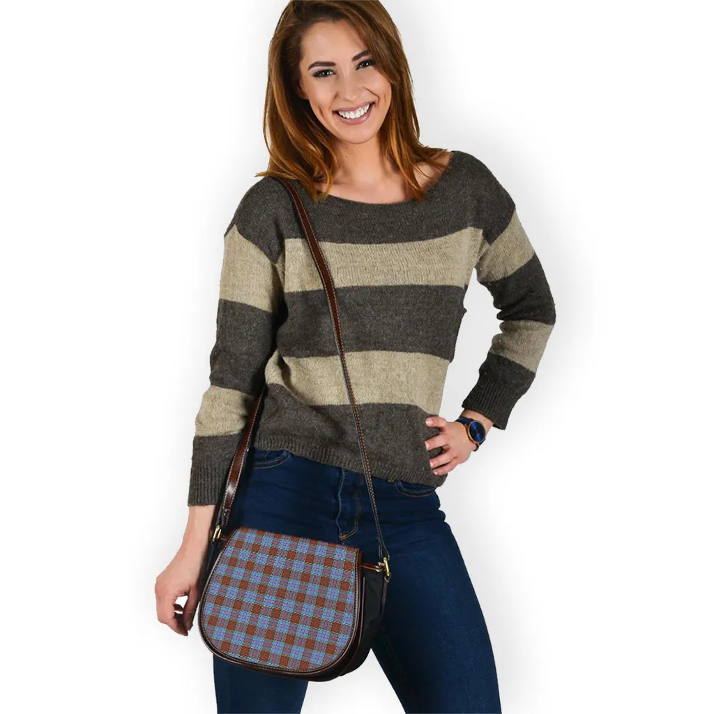 Anderson Modern Tartan Saddle Bag