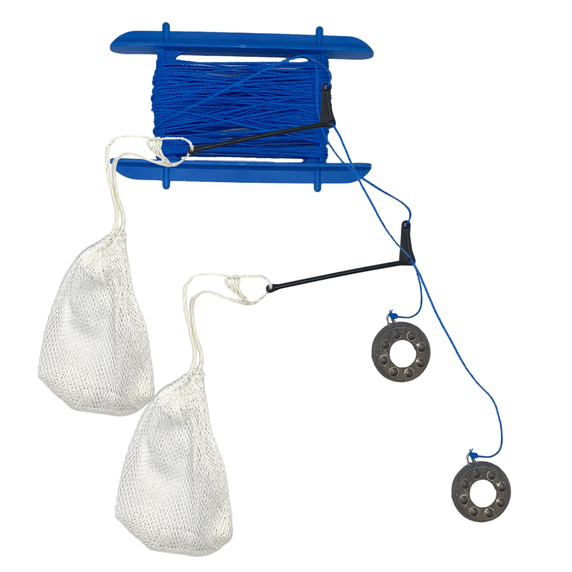 Blue Crab Line With Bag, Boom And Weight (Child Safety, No Hook)