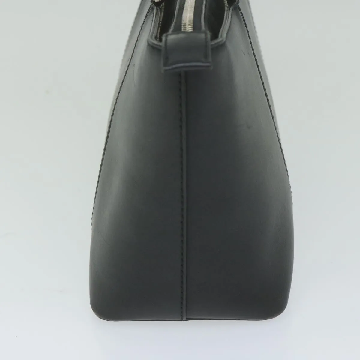 BURBERRY Hand Bag Leather Black  bs10561