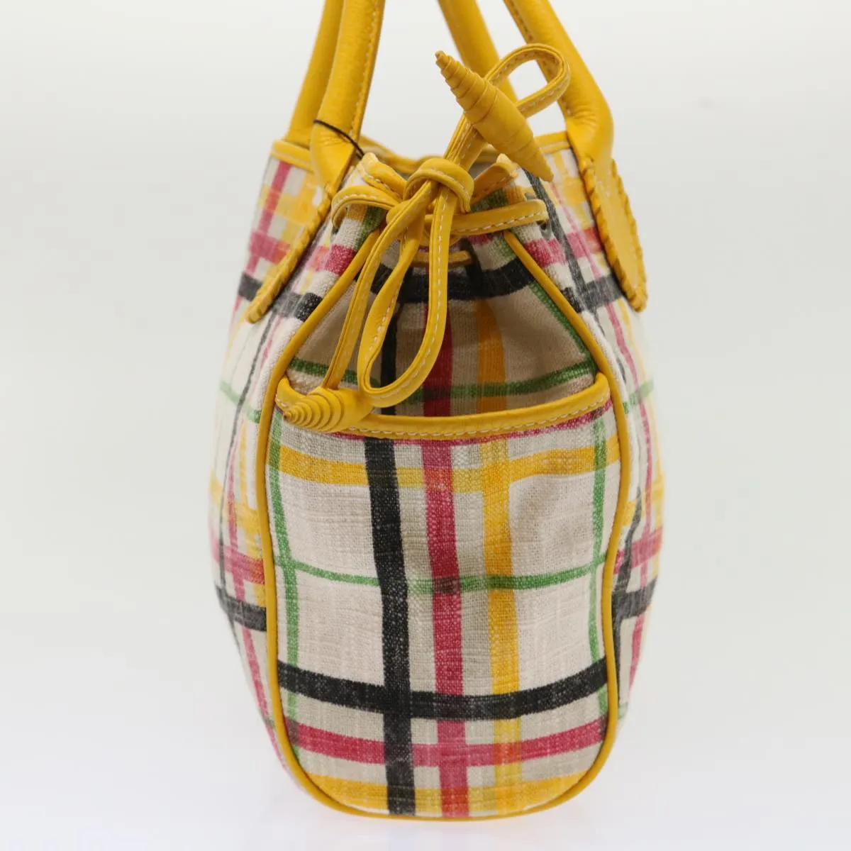 BURBERRY Nova Check Tote Bag Canvas Beige  46962