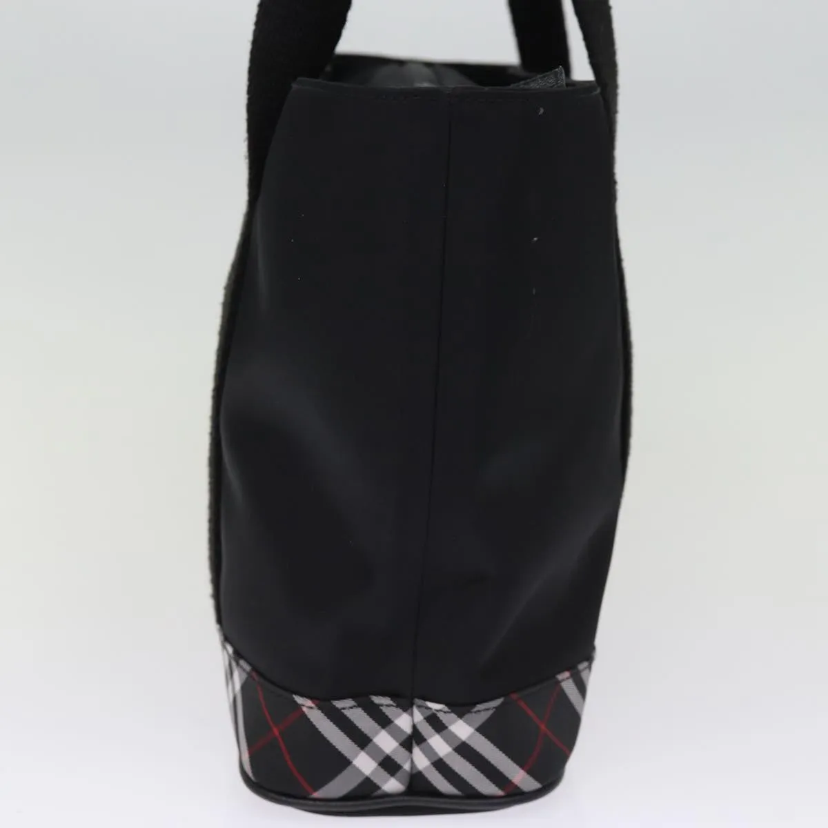 BURBERRY Nova Check Tote Bag Nylon Black  bs14408