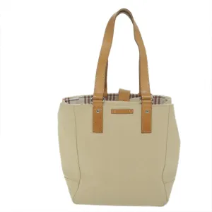 BURBERRY Tote Bag Canvas Beige  ti1379