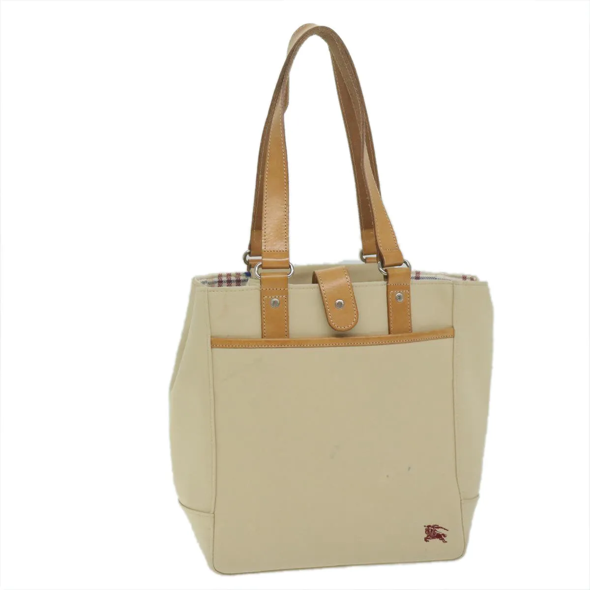 BURBERRY Tote Bag Canvas Beige  ti1379