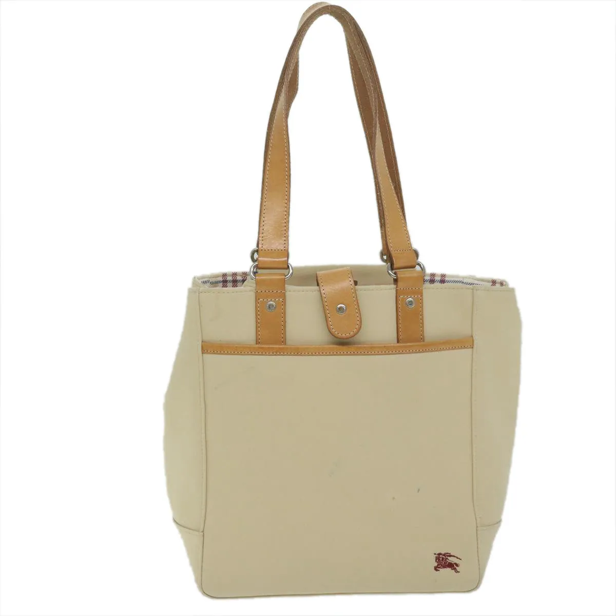 BURBERRY Tote Bag Canvas Beige  ti1379