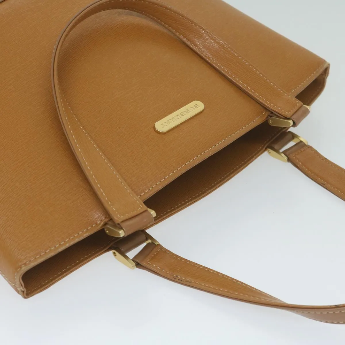 BURBERRY Tote Bag Leather Brown  ep2860