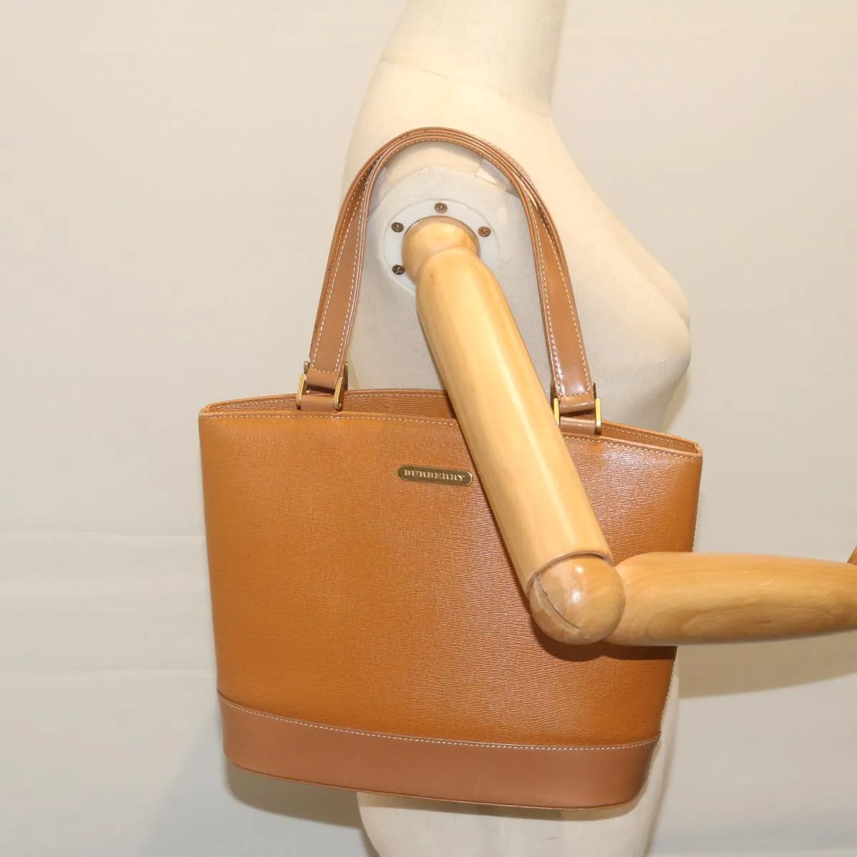 BURBERRY Tote Bag Leather Brown  ep2860