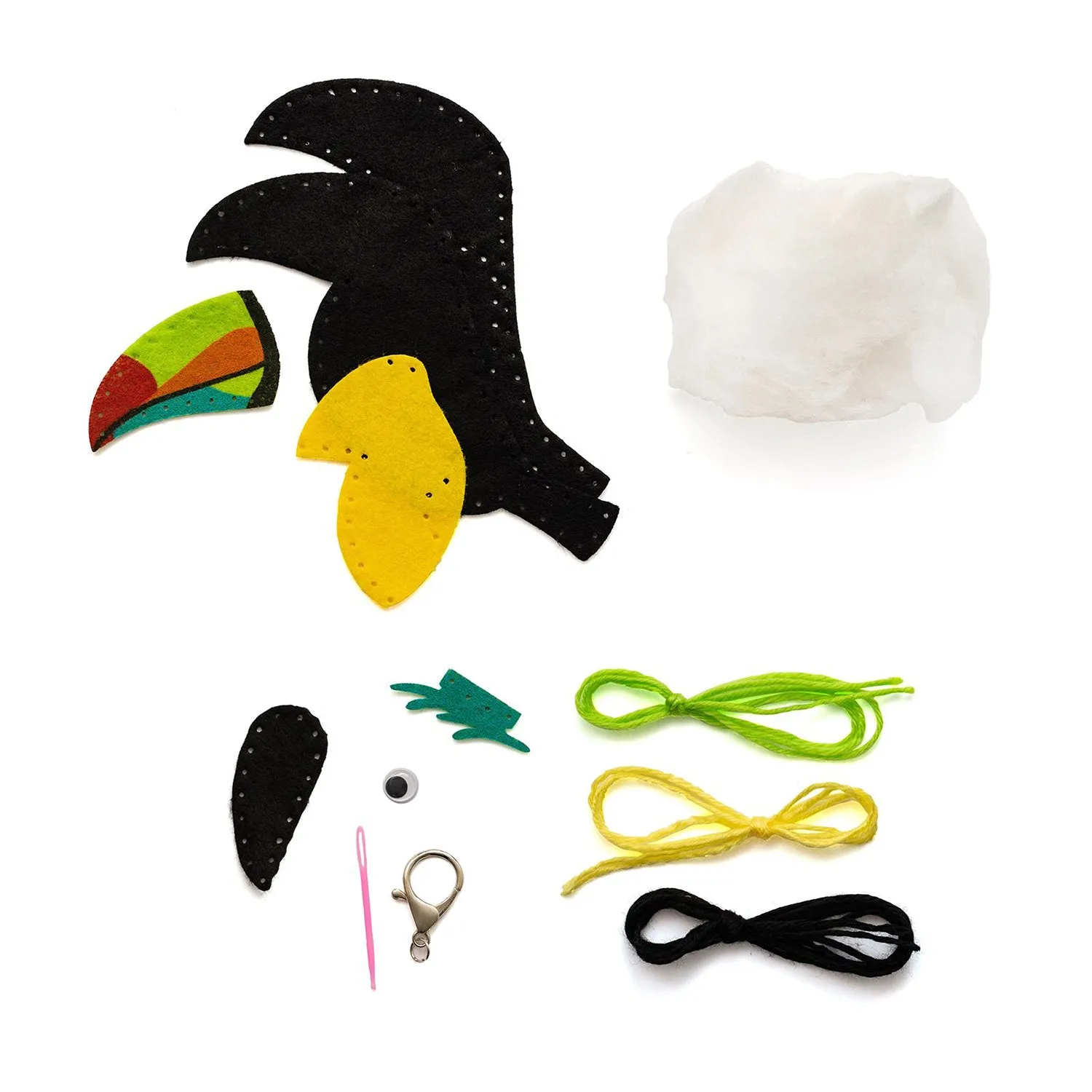 Colorbok Sew Cute Felt Keychain - Toucan*