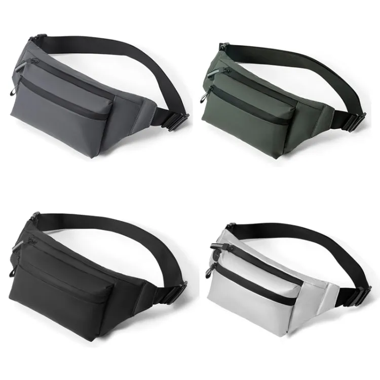 cxs-321 Adjustable Oxford Cloth Waist Bag for Men, Size: 32 x 12 x 6cm(Dark Green)