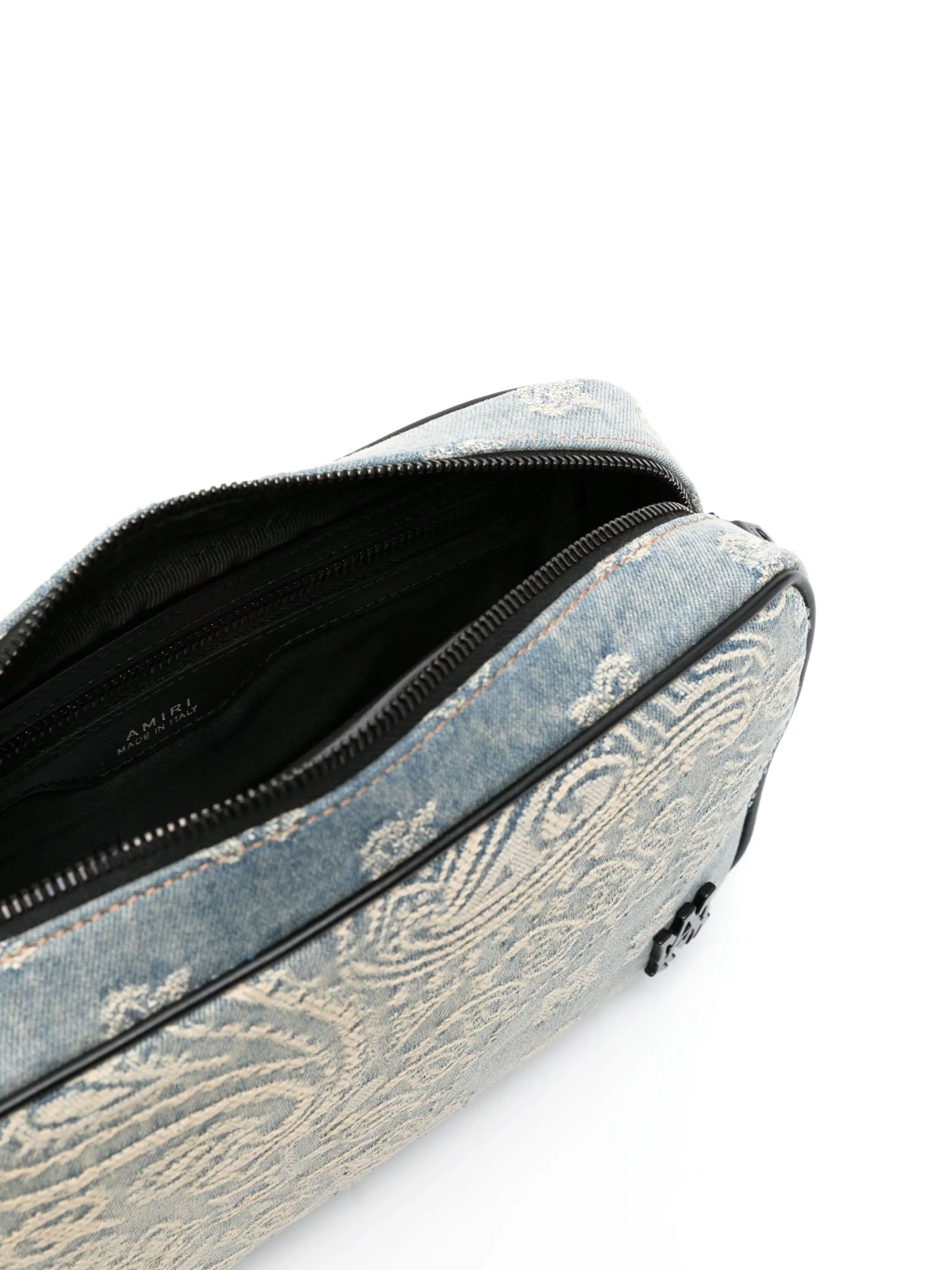 Denim Bandana Jacquard Camera Bag