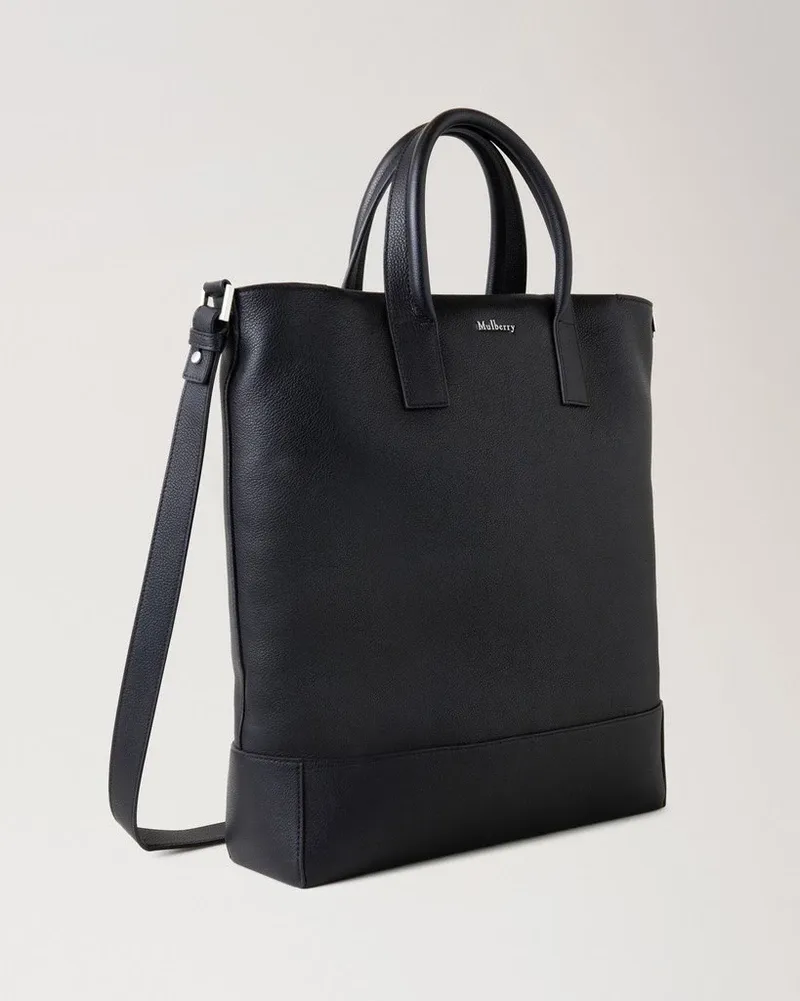 Farringdon Tote Black Small Pebble Grain