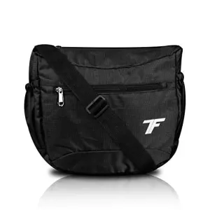 Fashion Track Black  Sling Bag for Men & Women