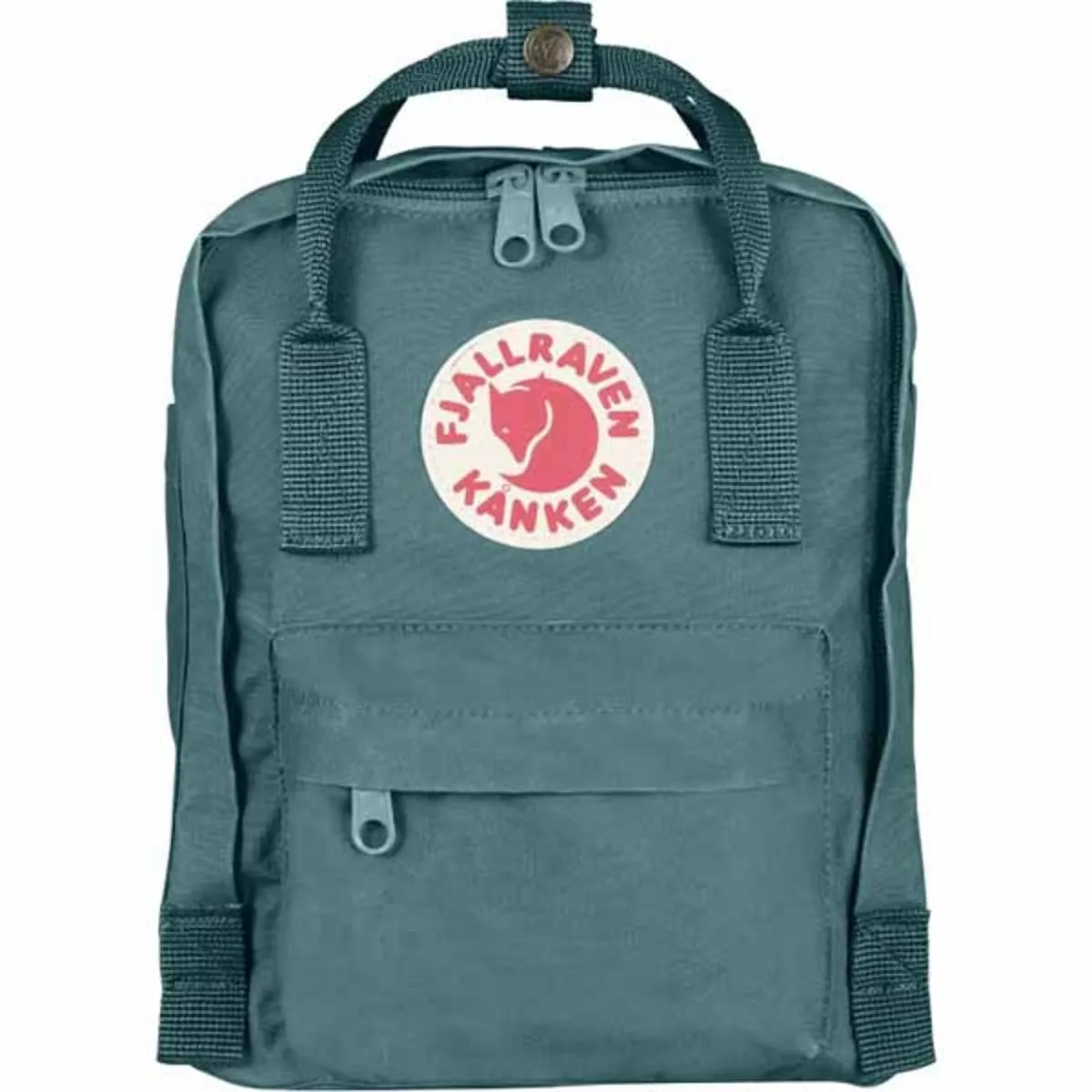 FjallRaven Kanken Mini Kids Backpack - Frost-Green