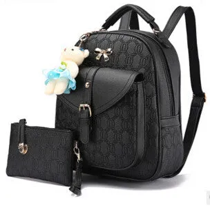 FLYING BIRDS new women backpack fashion women leather Backpacks ladies girl school bags shoulder bags female travel bag LM4003fb