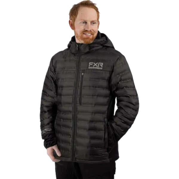 FXR Men's Podium Hybrid Quilted Hoodie