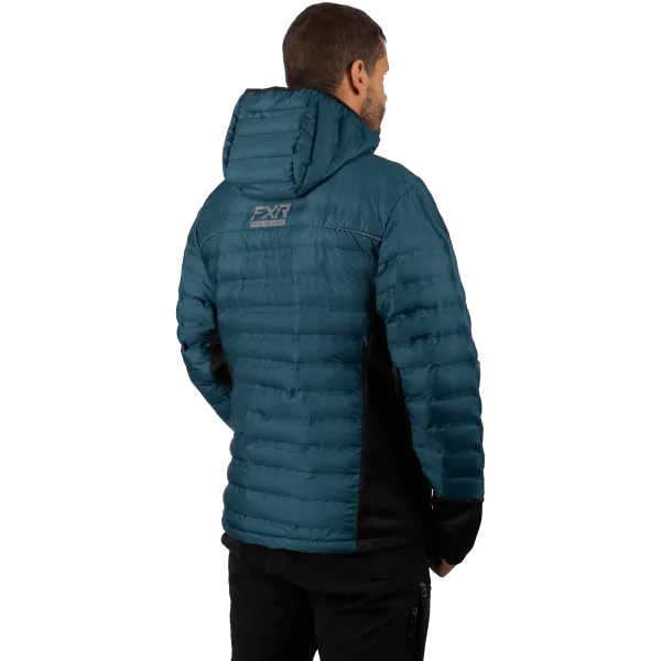 FXR Men's Podium Hybrid Quilted Hoodie