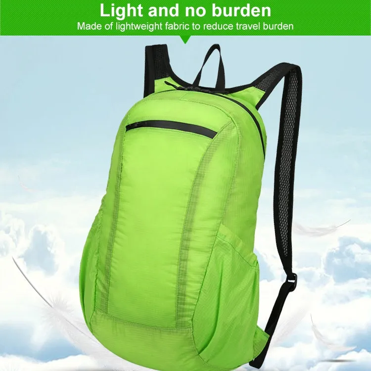 HAWEEL Portable Foldable Waterproof Backpack Folding Bag (Green)