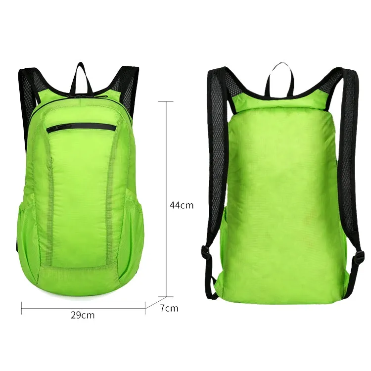 HAWEEL Portable Foldable Waterproof Backpack Folding Bag (Green)