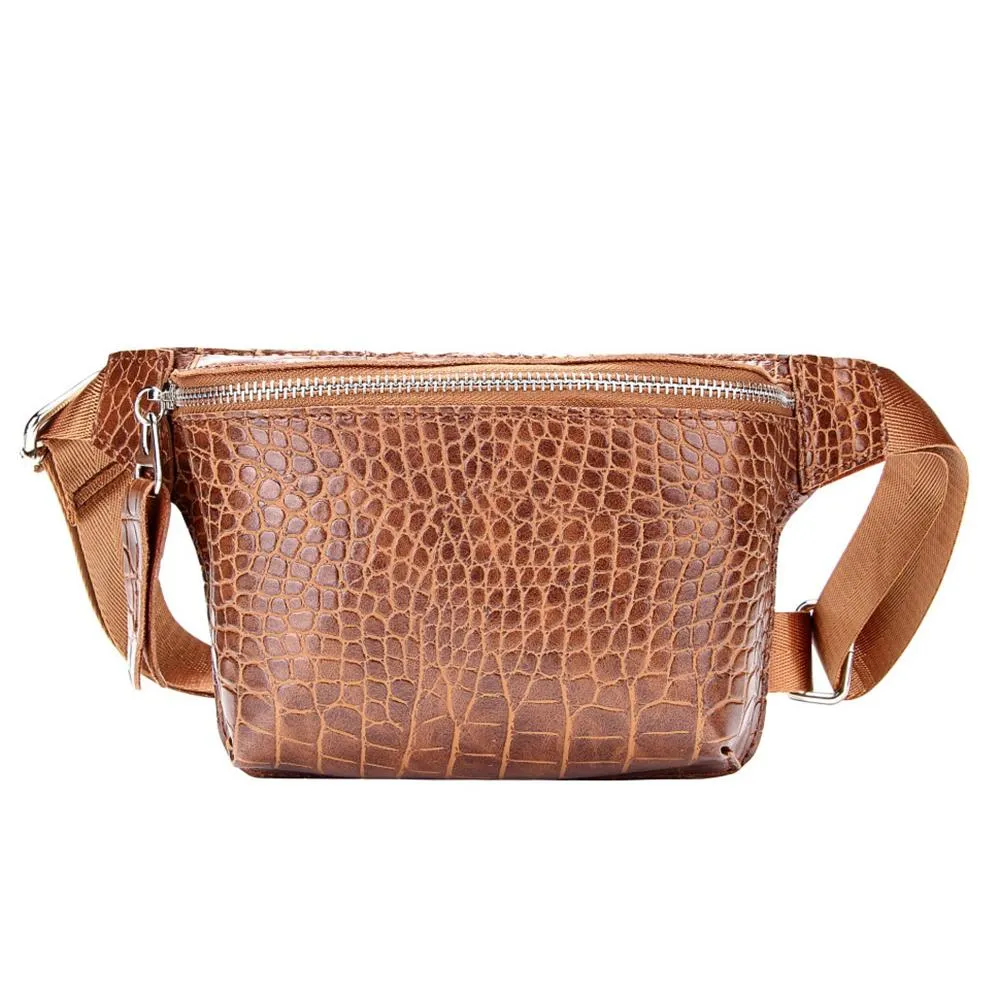 High Fashion Alligator Style Waist Bag