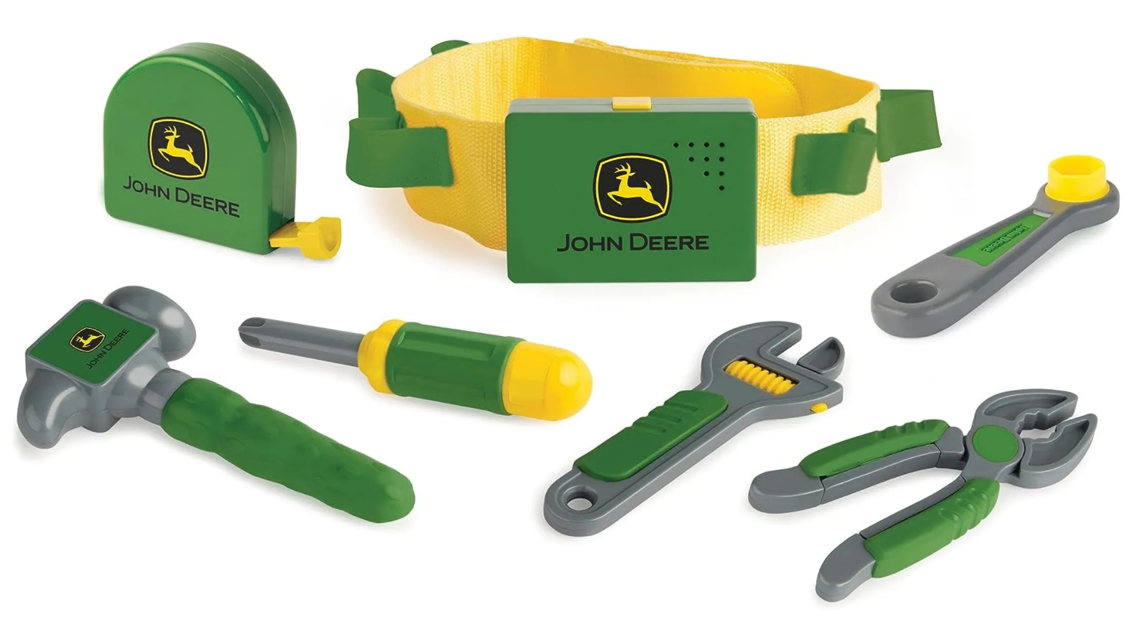 John Deere Deluxe Talking Toolbelt - 7-Piece Tool Set