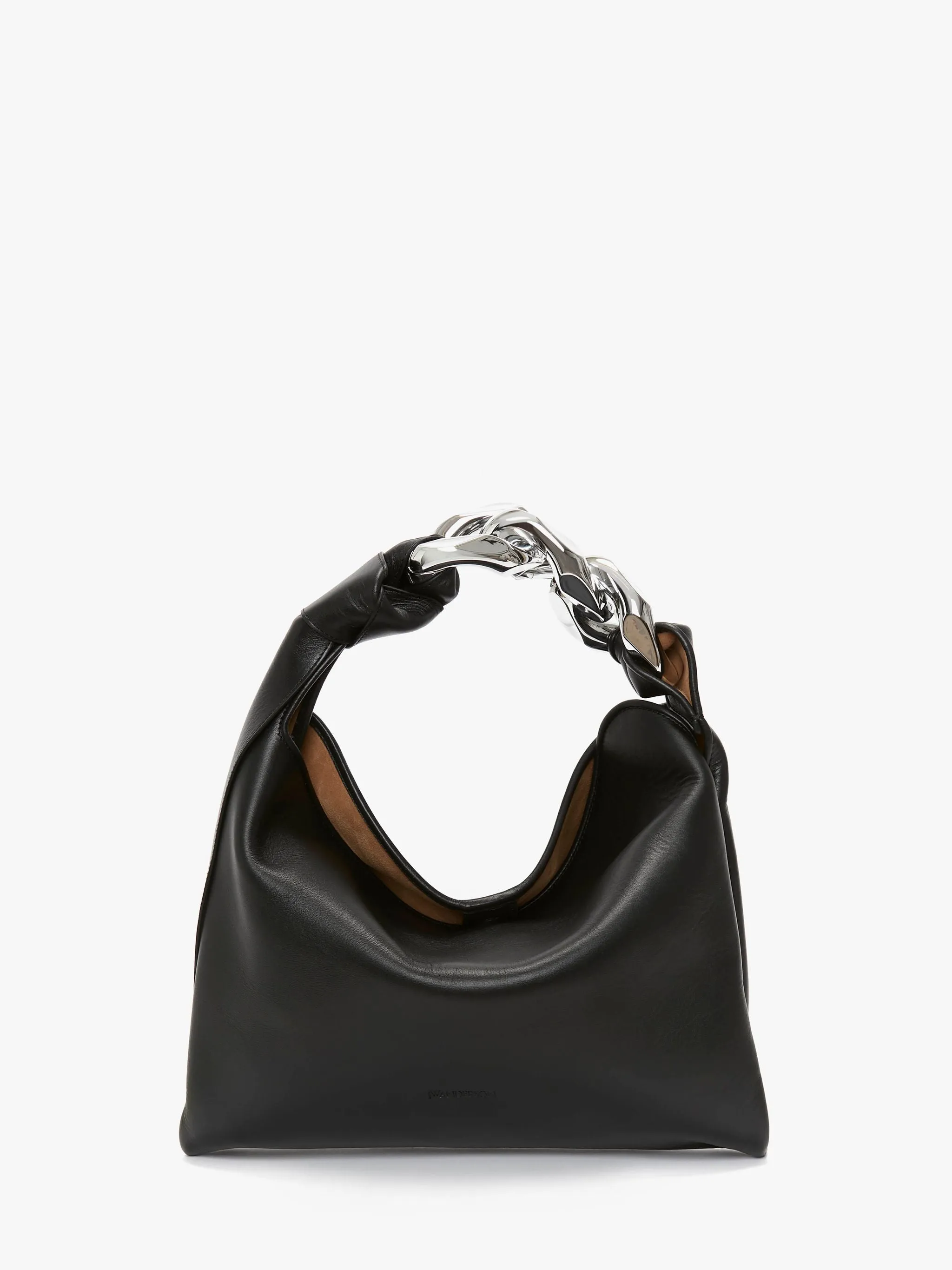 JW Anderson leather shoulder bag, black