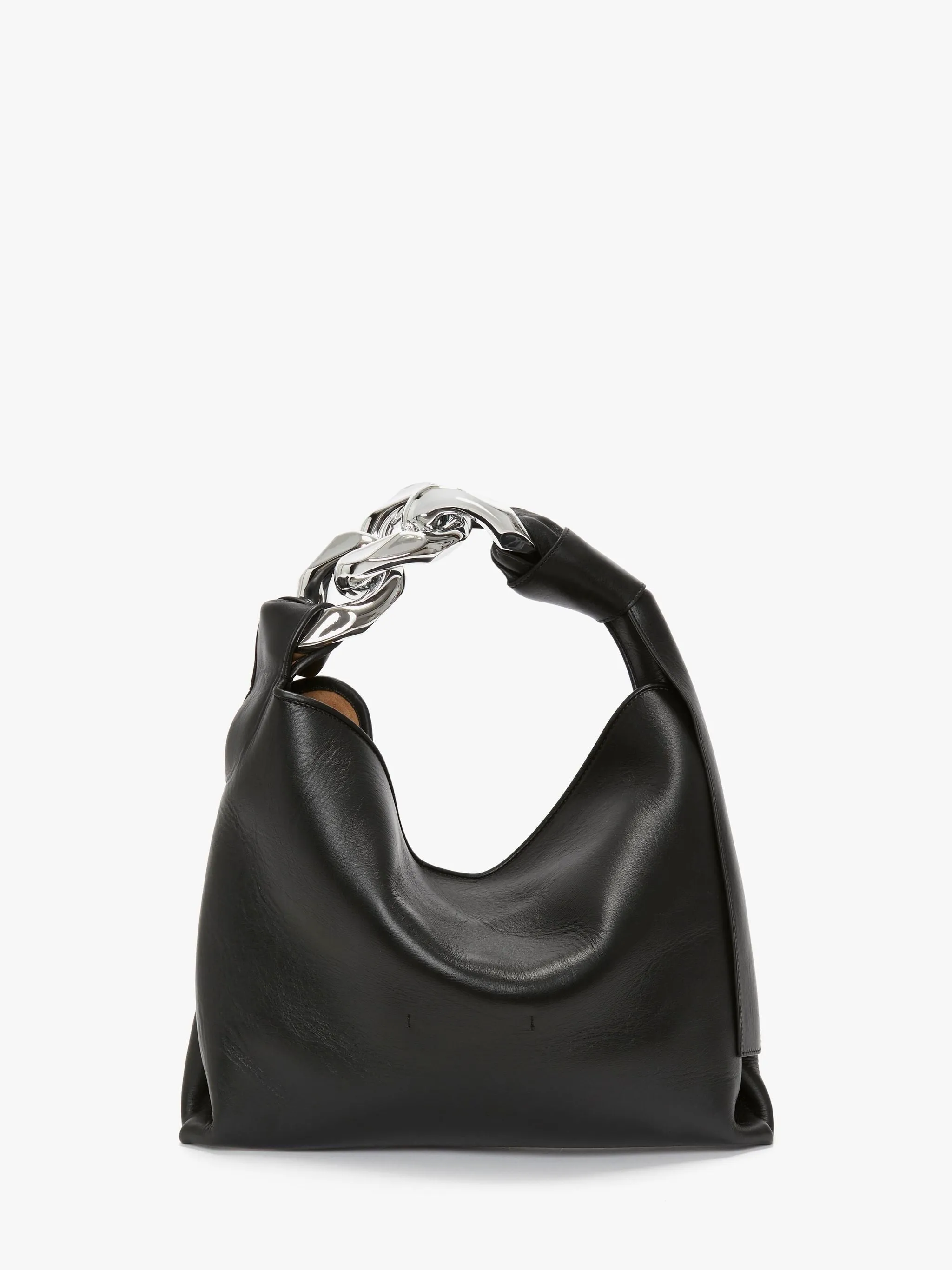 JW Anderson leather shoulder bag, black