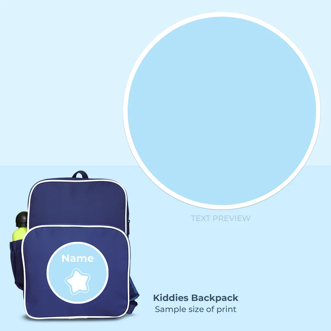 Kiddies Backpack - Blue