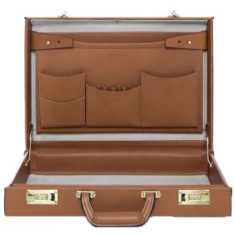 Korchmar MONROE A1142 5" Leather Attache Case