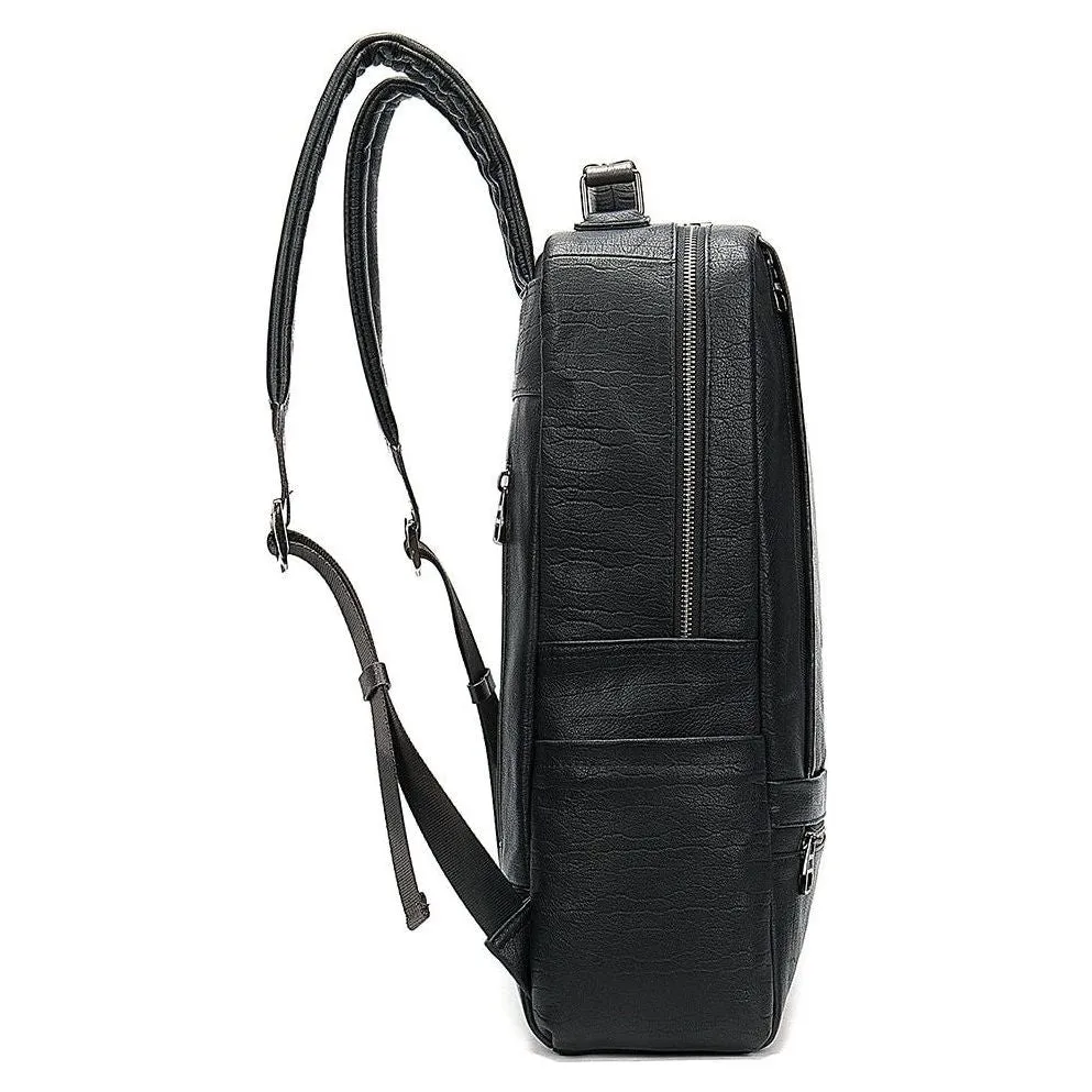 Luxury Exotic Leather Laptop Travel Backpack