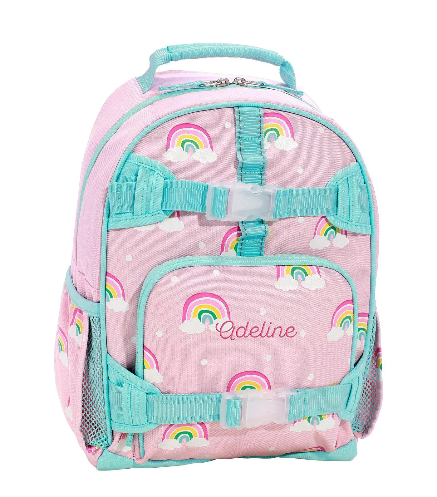 Mackenzie Pink Rainbows Glow-in-the-Dark Backpacks