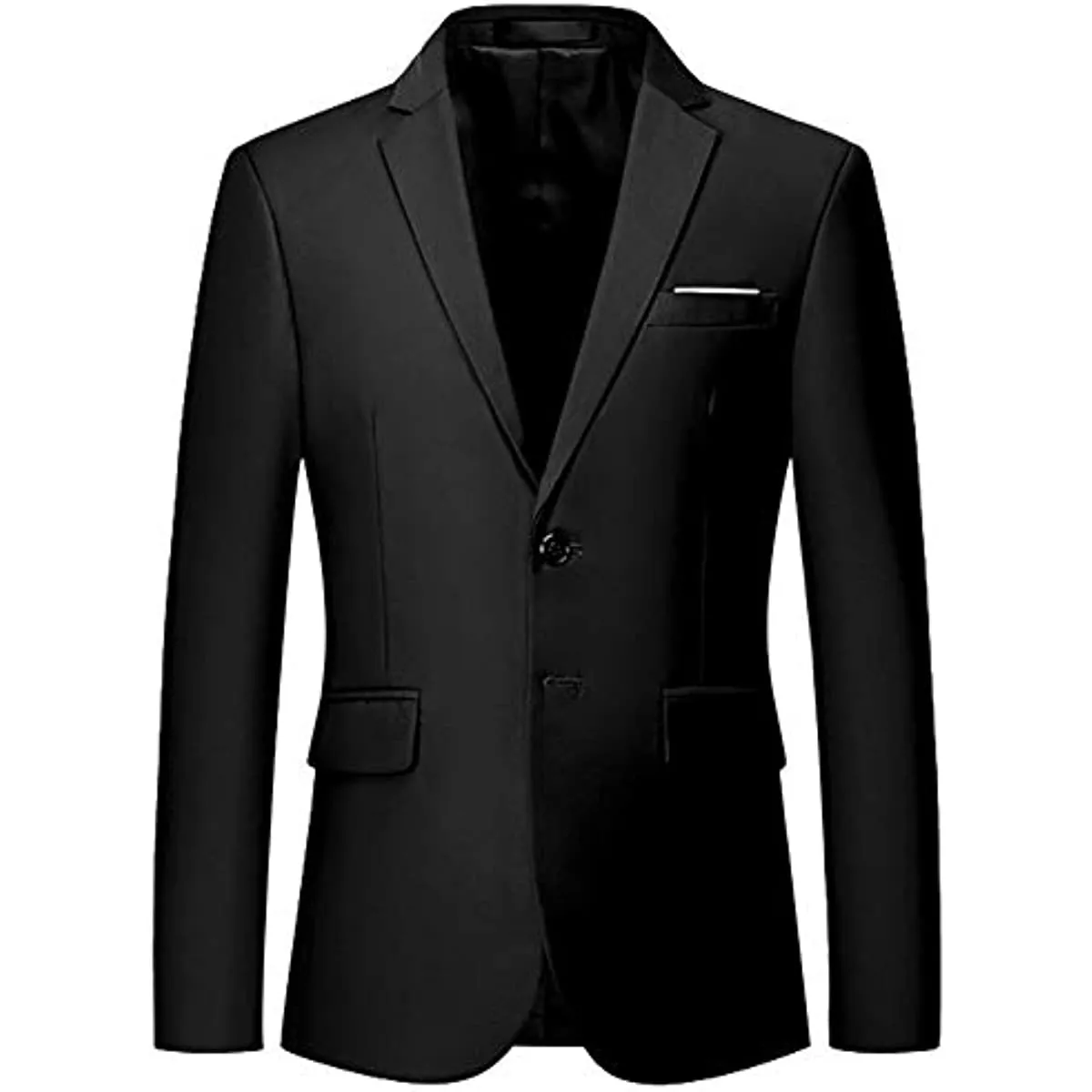 Men Slim Fit Suit Jacket Sport Coats Formal Dress Jacket 2 Button