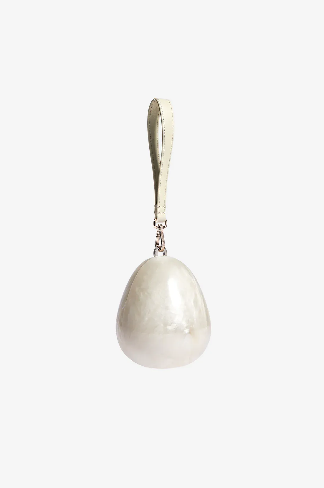 Micro Egg Bag With Pearl Crossbody