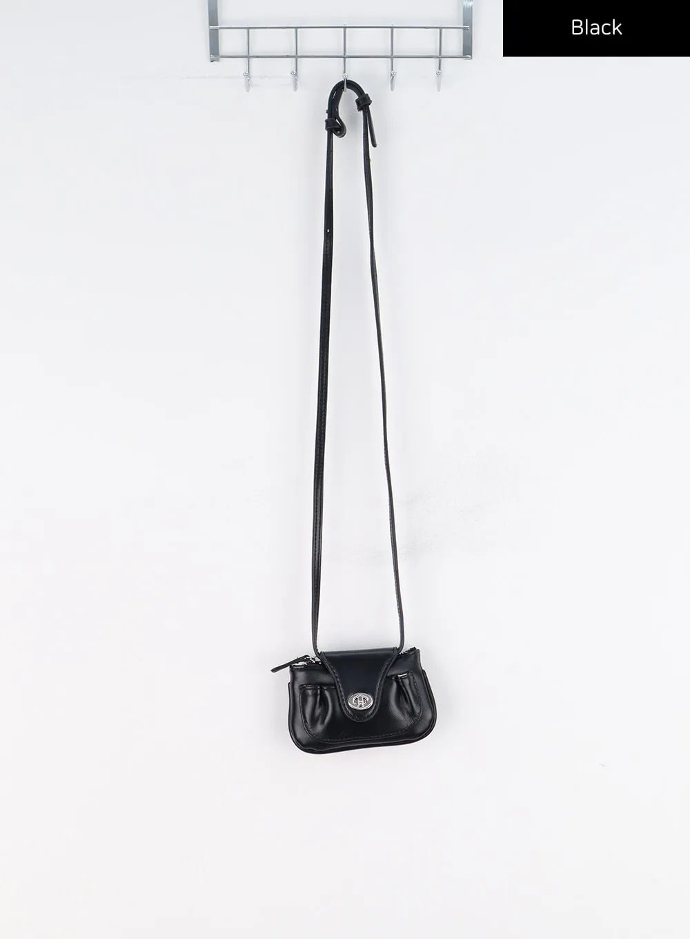 Mini Faux Leather Crossbody Bag CO304