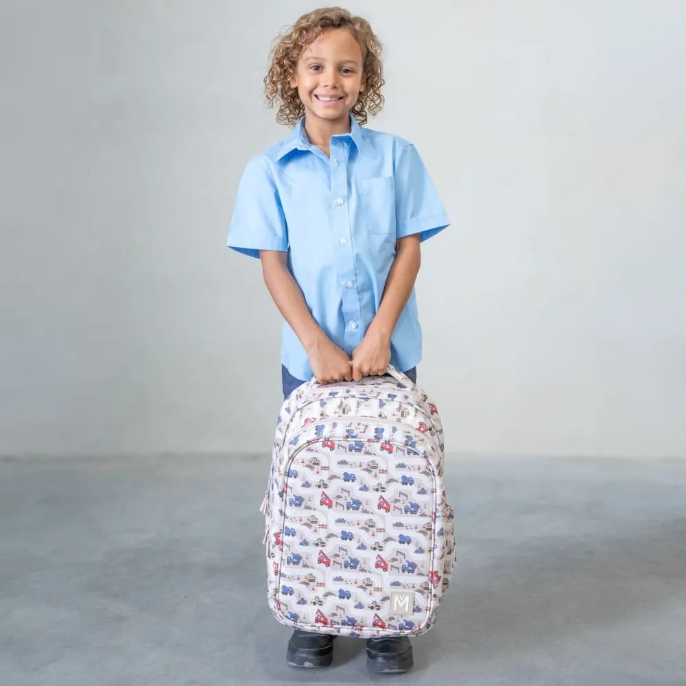 Montii Co Junior Backpack for Kids - Construction