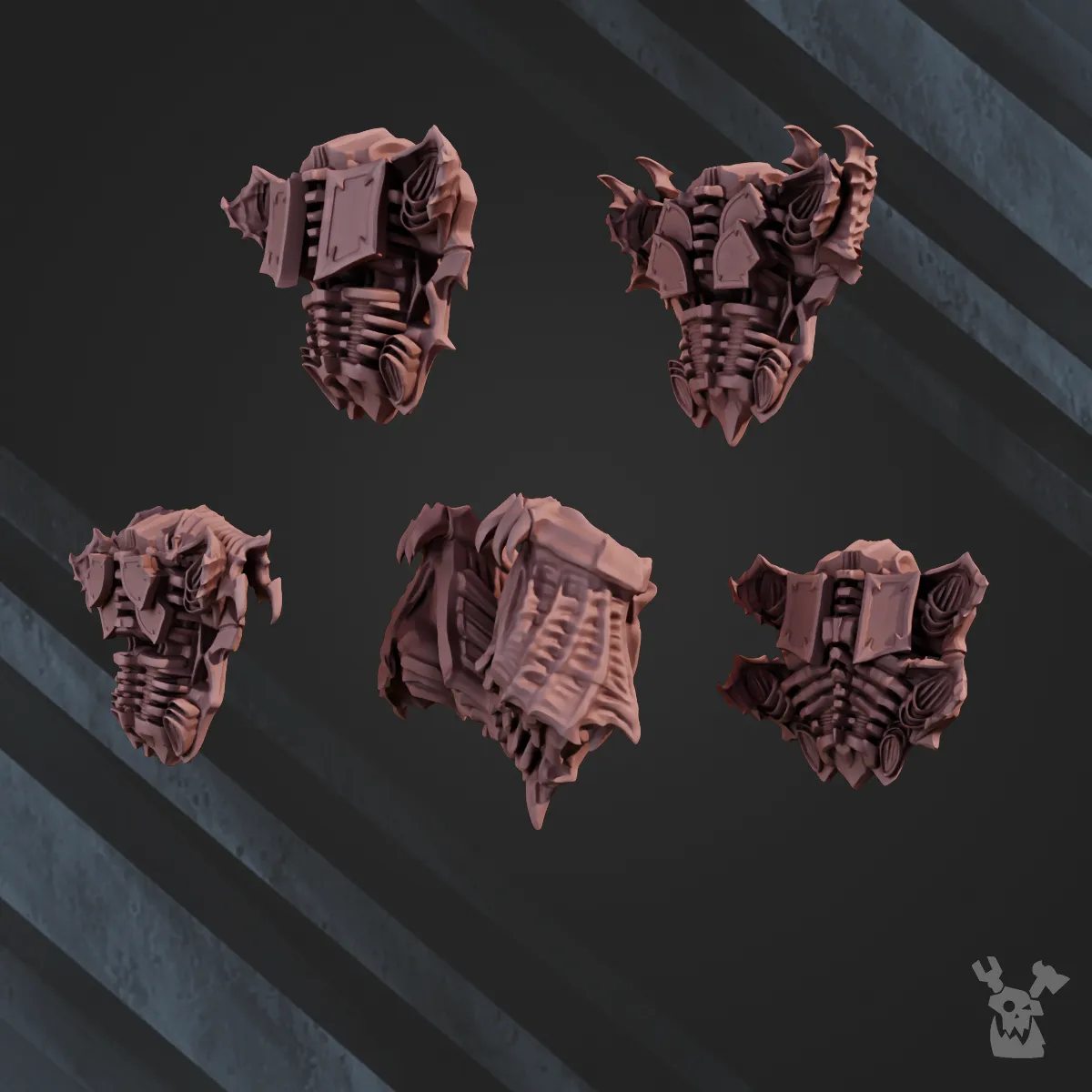 Nocturnal Backpacks Set x5