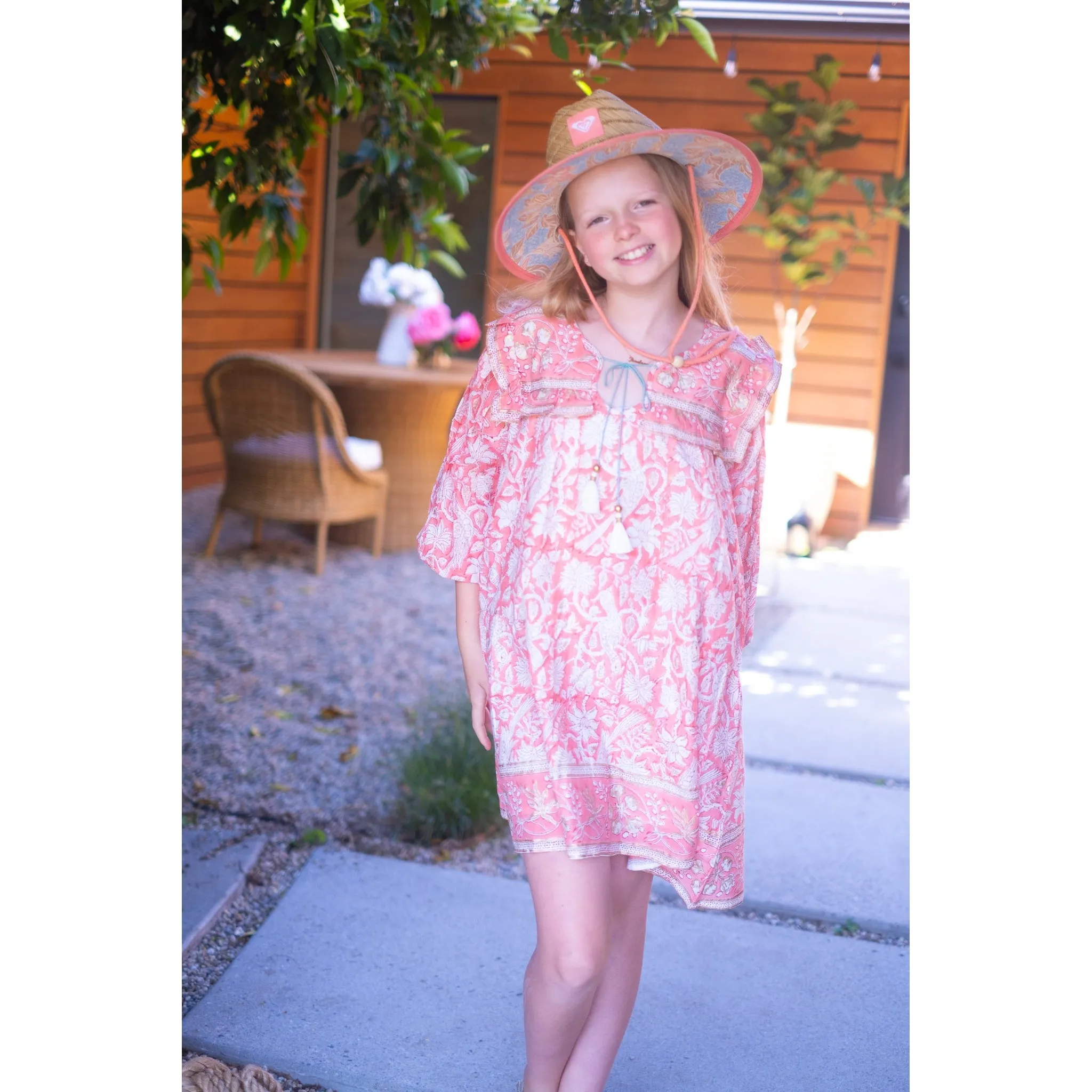 Peach Maci Dress