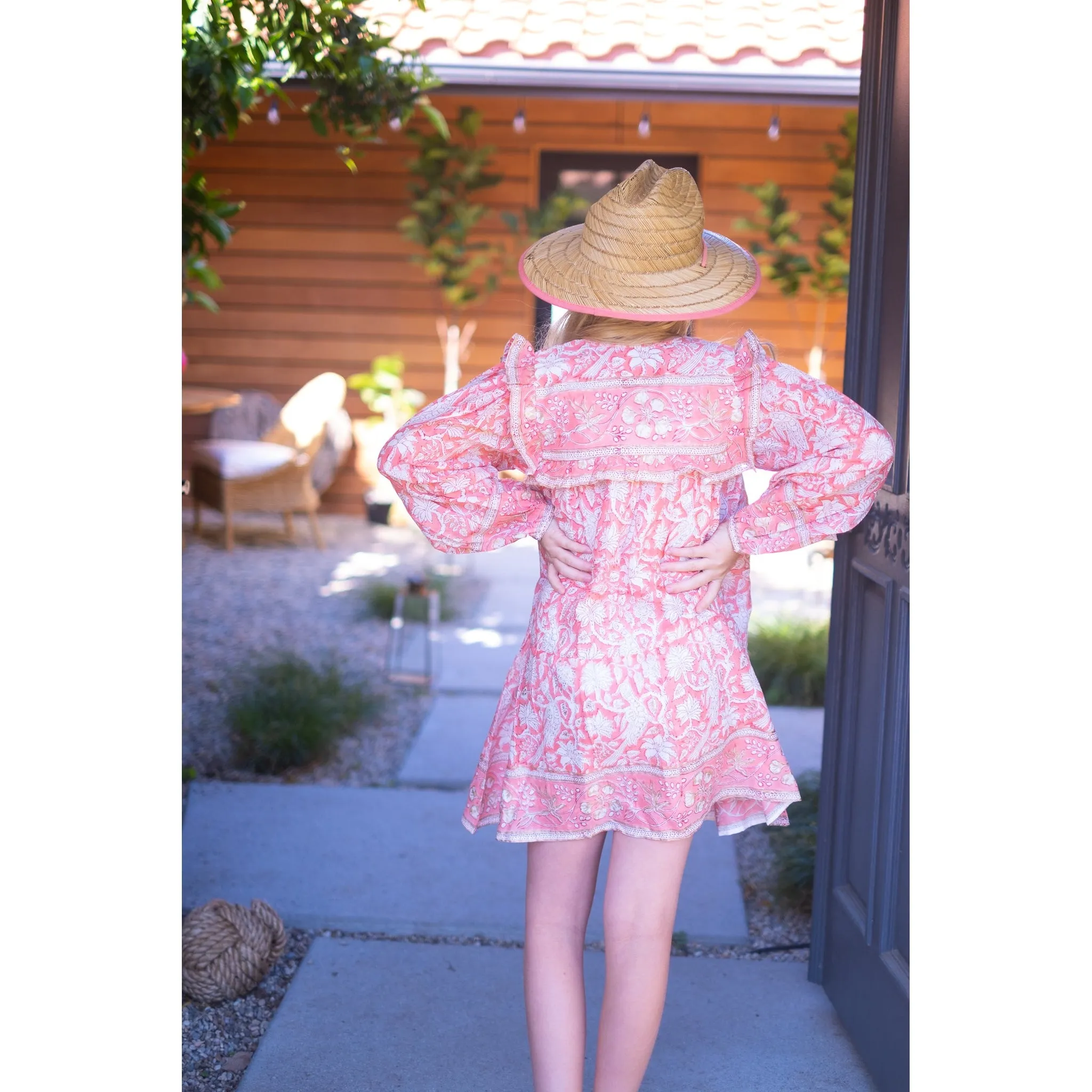 Peach Maci Dress