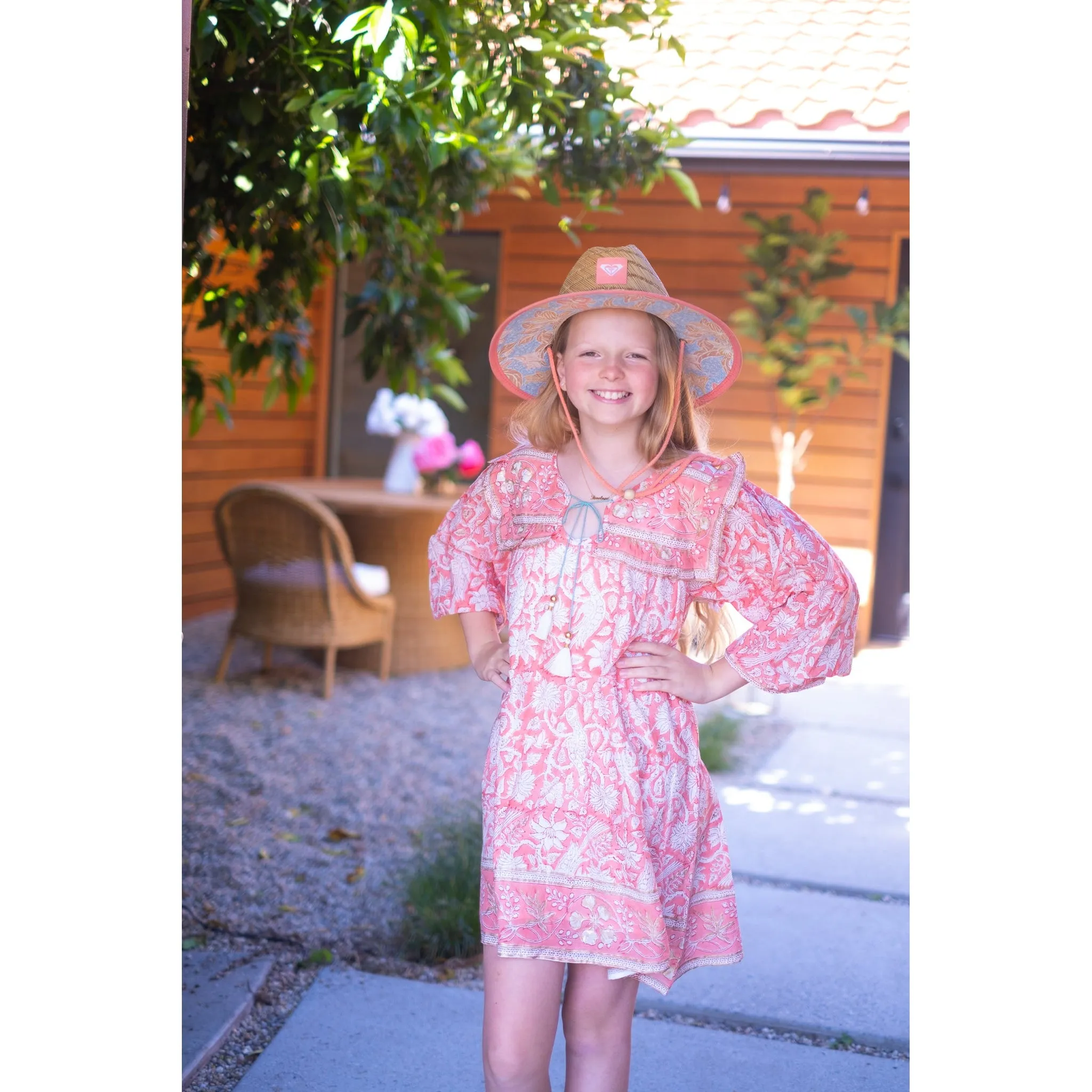 Peach Maci Dress