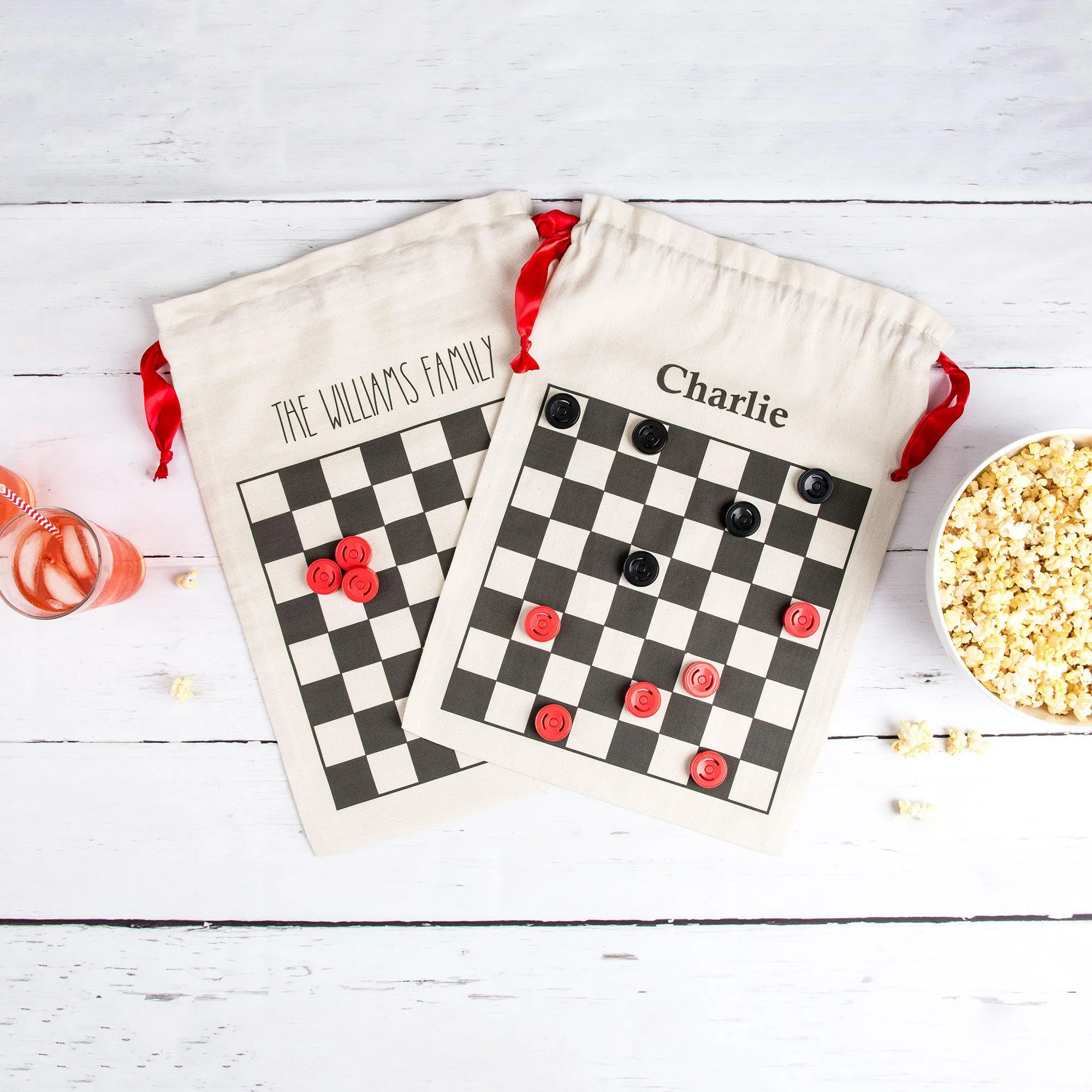 Personalized Checkers Game in a Bag