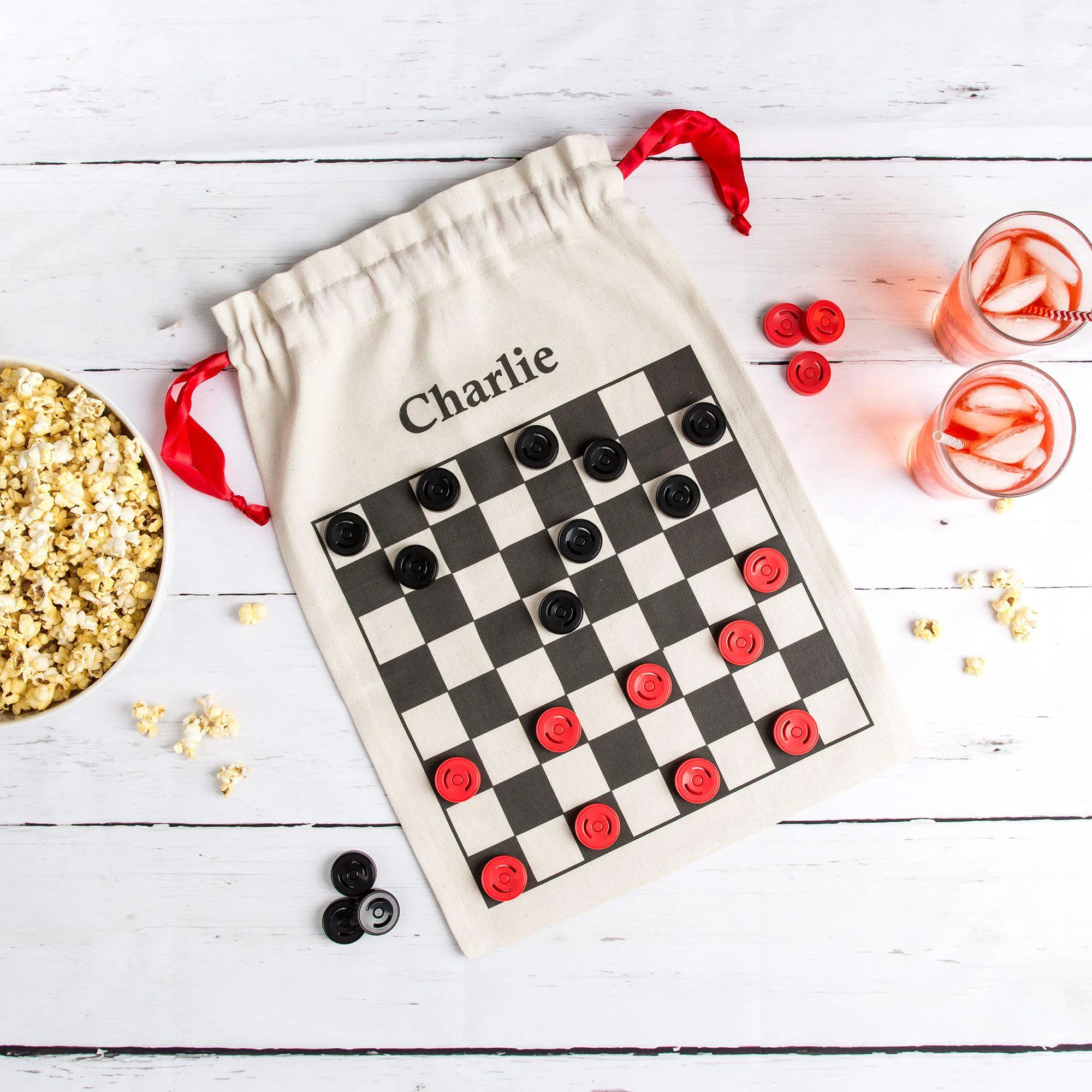 Personalized Checkers Game in a Bag