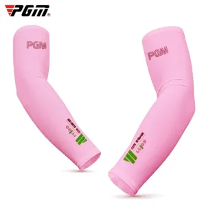 PGM Golf Ice Silk Sunscreen Sleeve for Men and Women (Color:Pink Size:M)