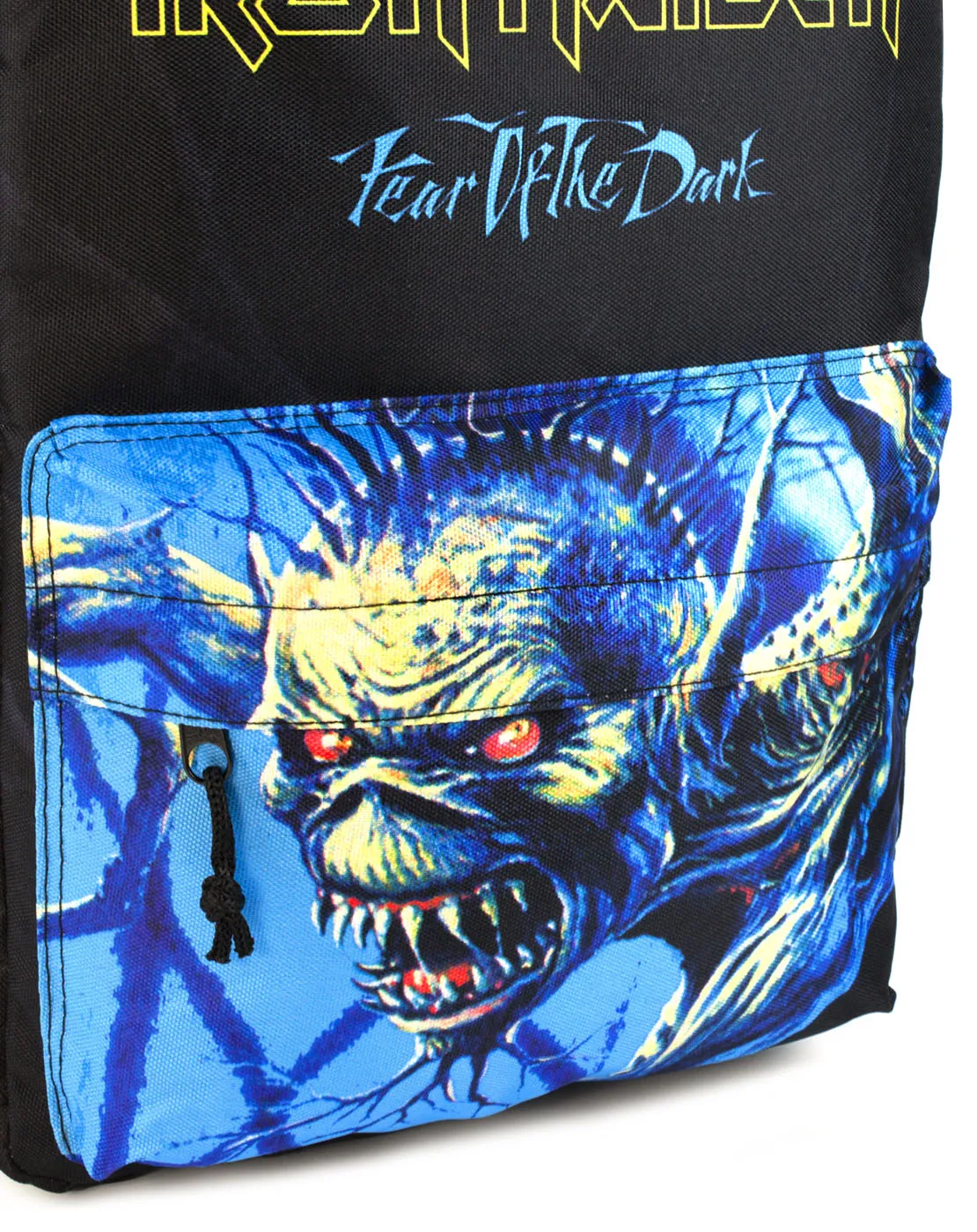 Rock Sax Iron Maiden Fear Pocket Backpack