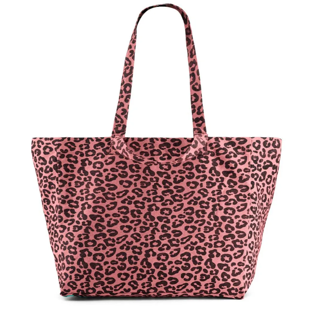 Rose in April Elisa Bag Leopard Strawberry