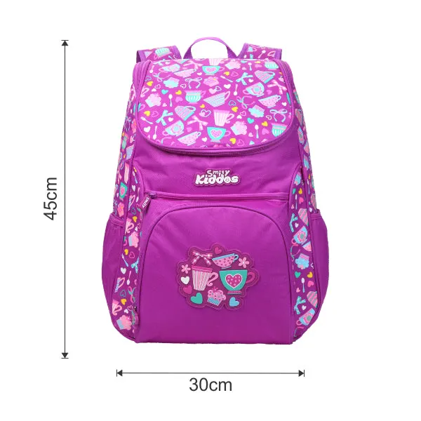 Smily Kiddos U Shape Backpack Purple