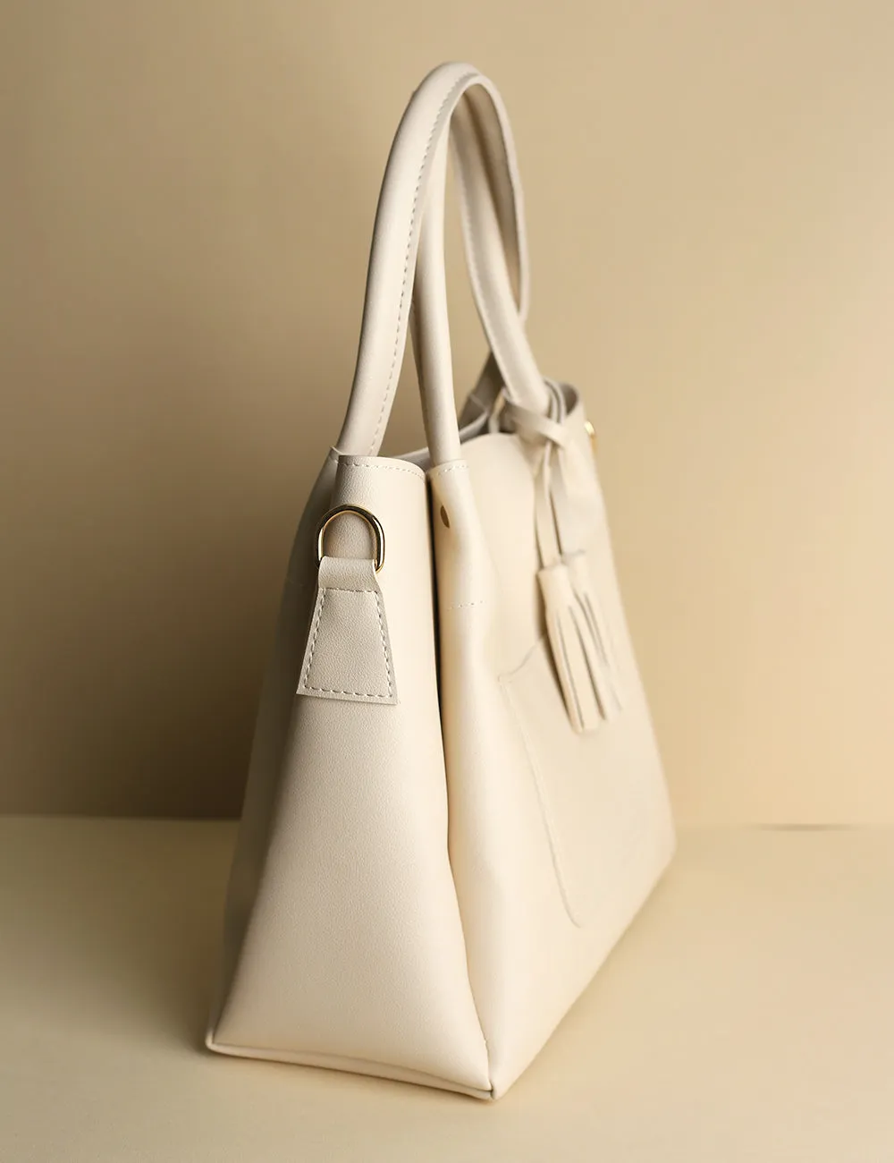 Soft Ivory Tote (2 Piece)