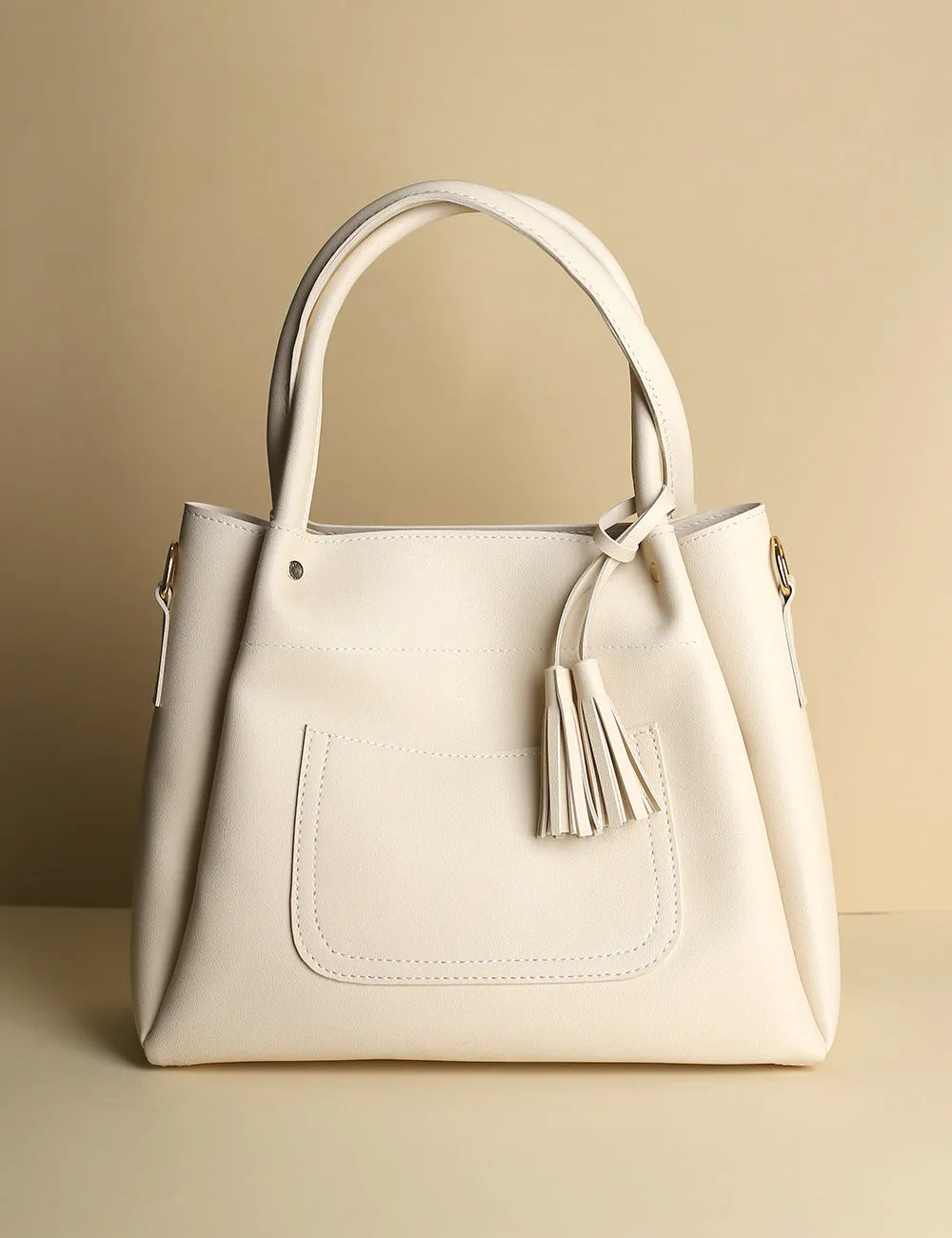 Soft Ivory Tote (2 Piece)