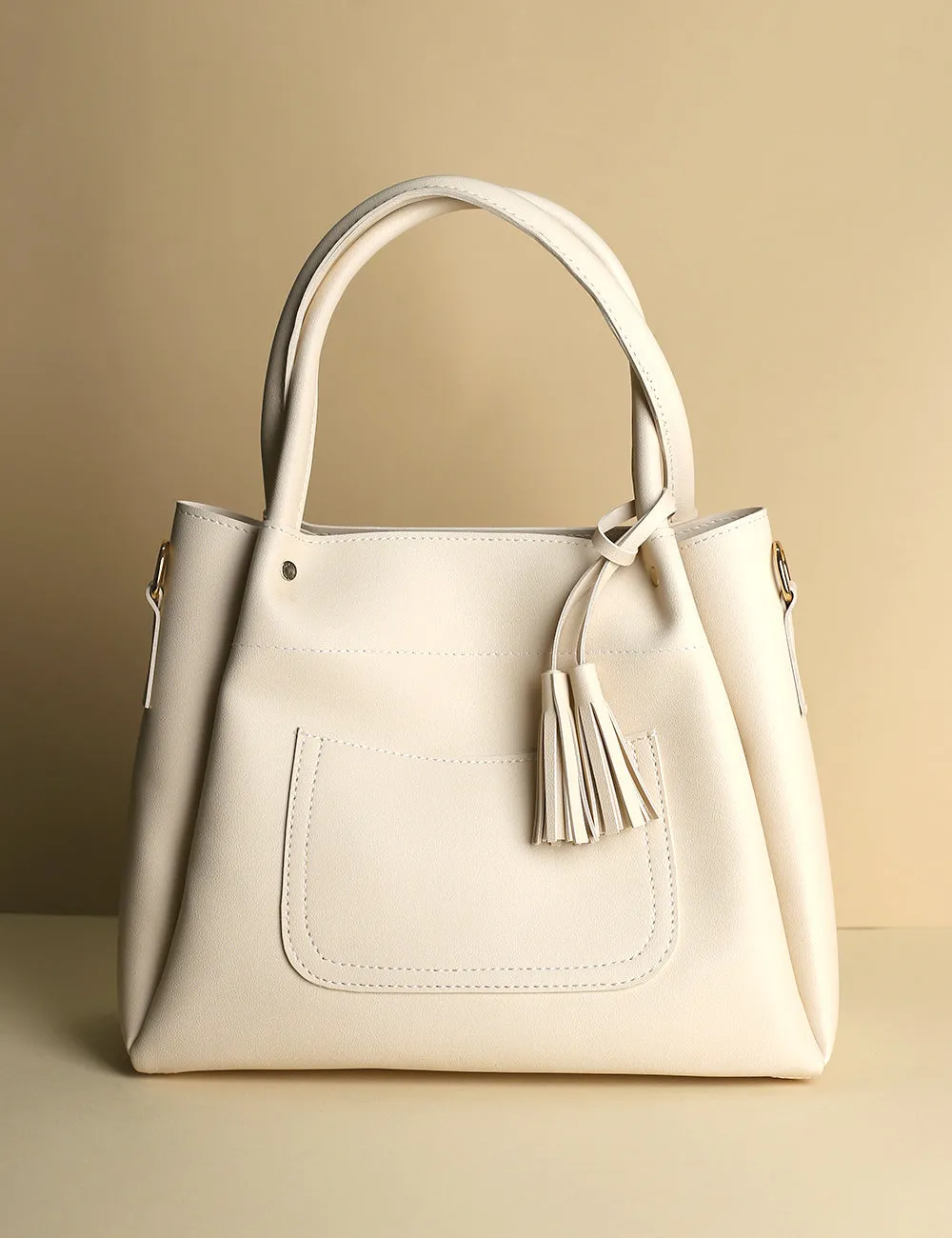 Soft Ivory Tote (2 Piece)